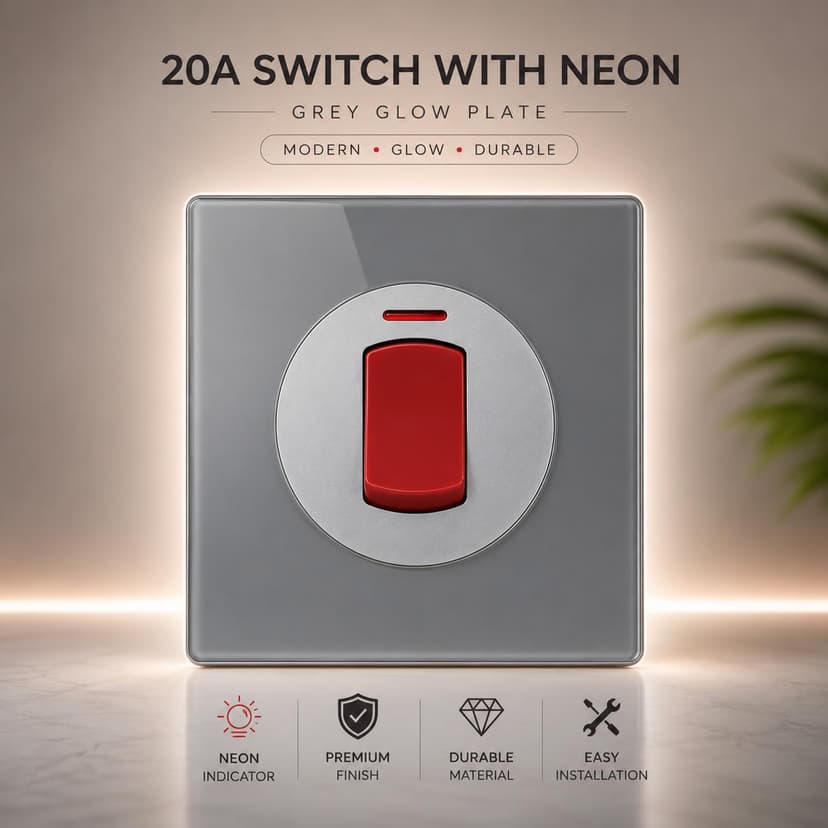 20A Switch with Neon