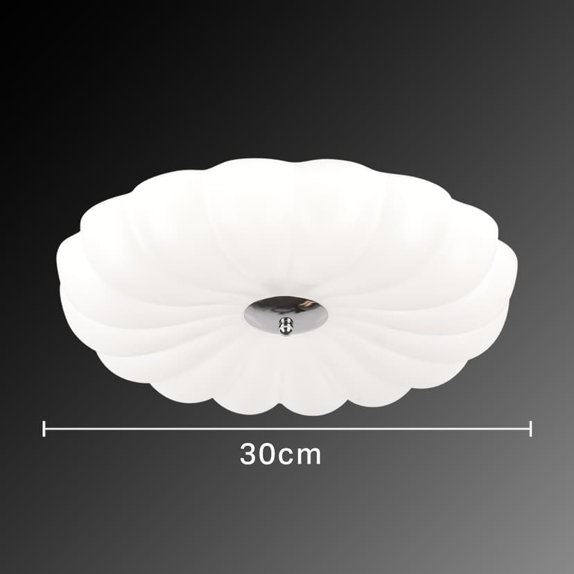 Plastic Ceiling Light 300-3Color 30cm