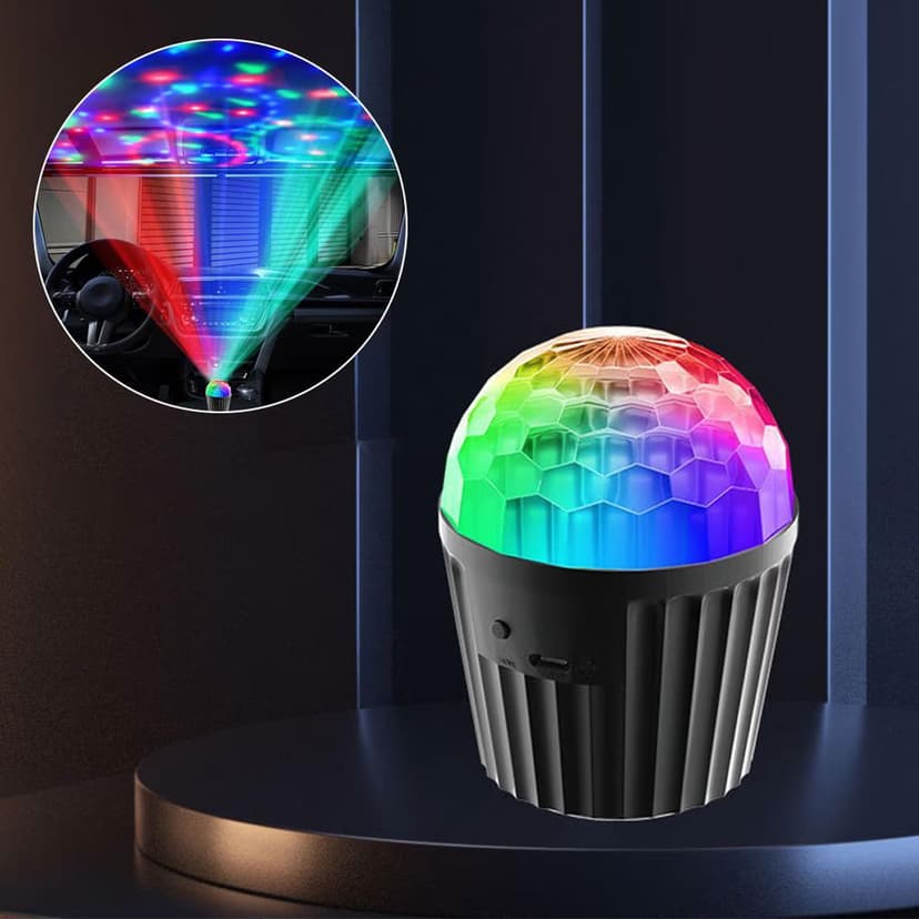 LED Party Light Colorful Projection USB Powered
