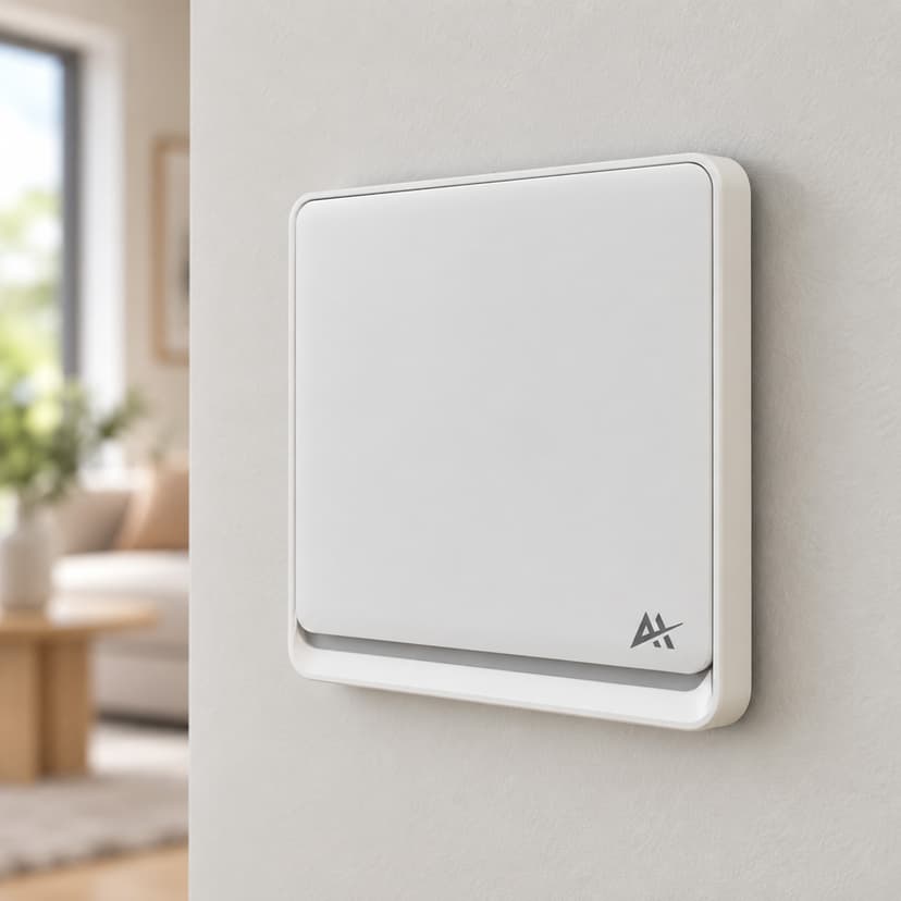 Electronic Wall-Mounted Switch White