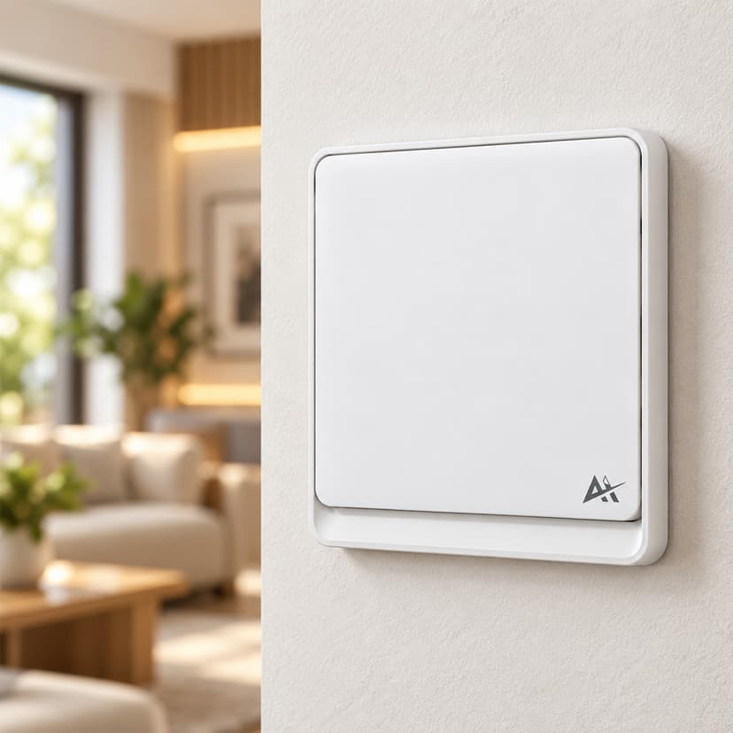 Square Switch White