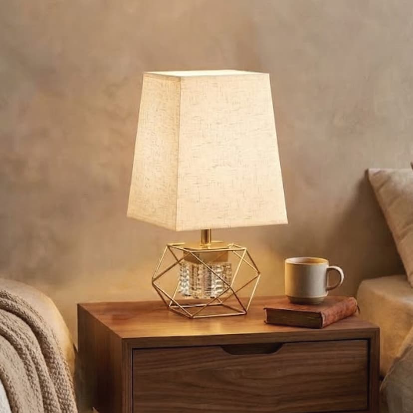 Metal Base Table Lamp