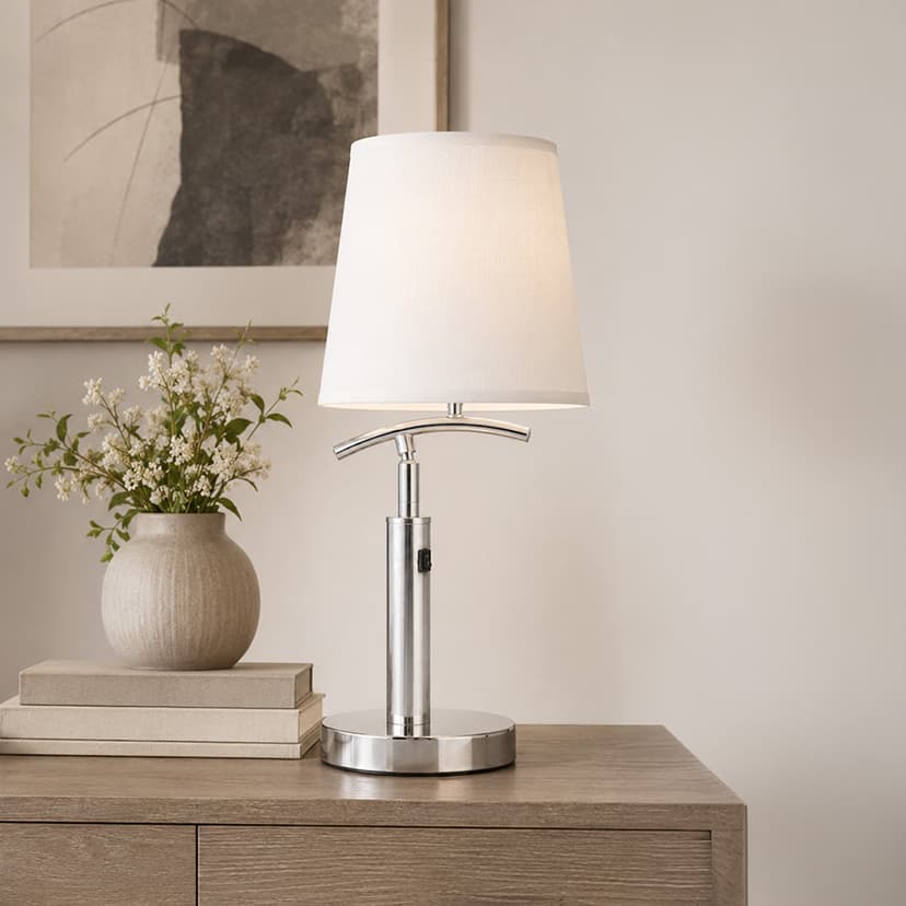 Metal Base Table Lamp