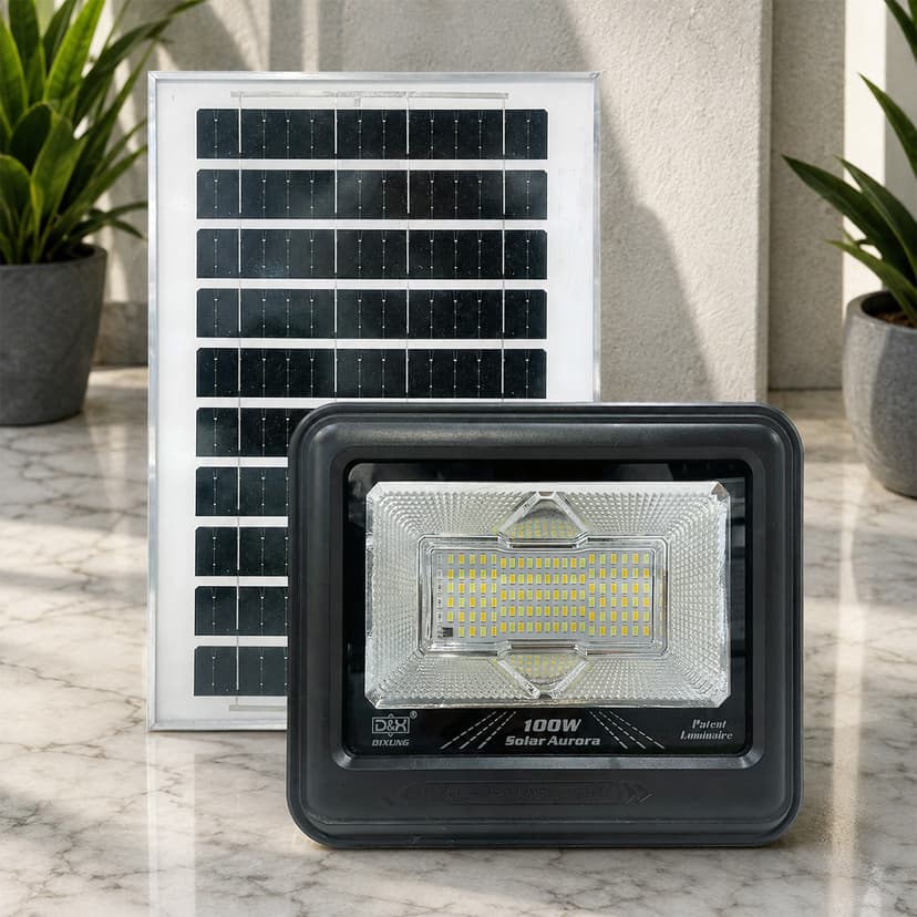 Solar LED Flood Light 100W