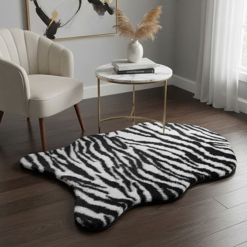 Decorative Fluffy Fur Rug 60x90cm