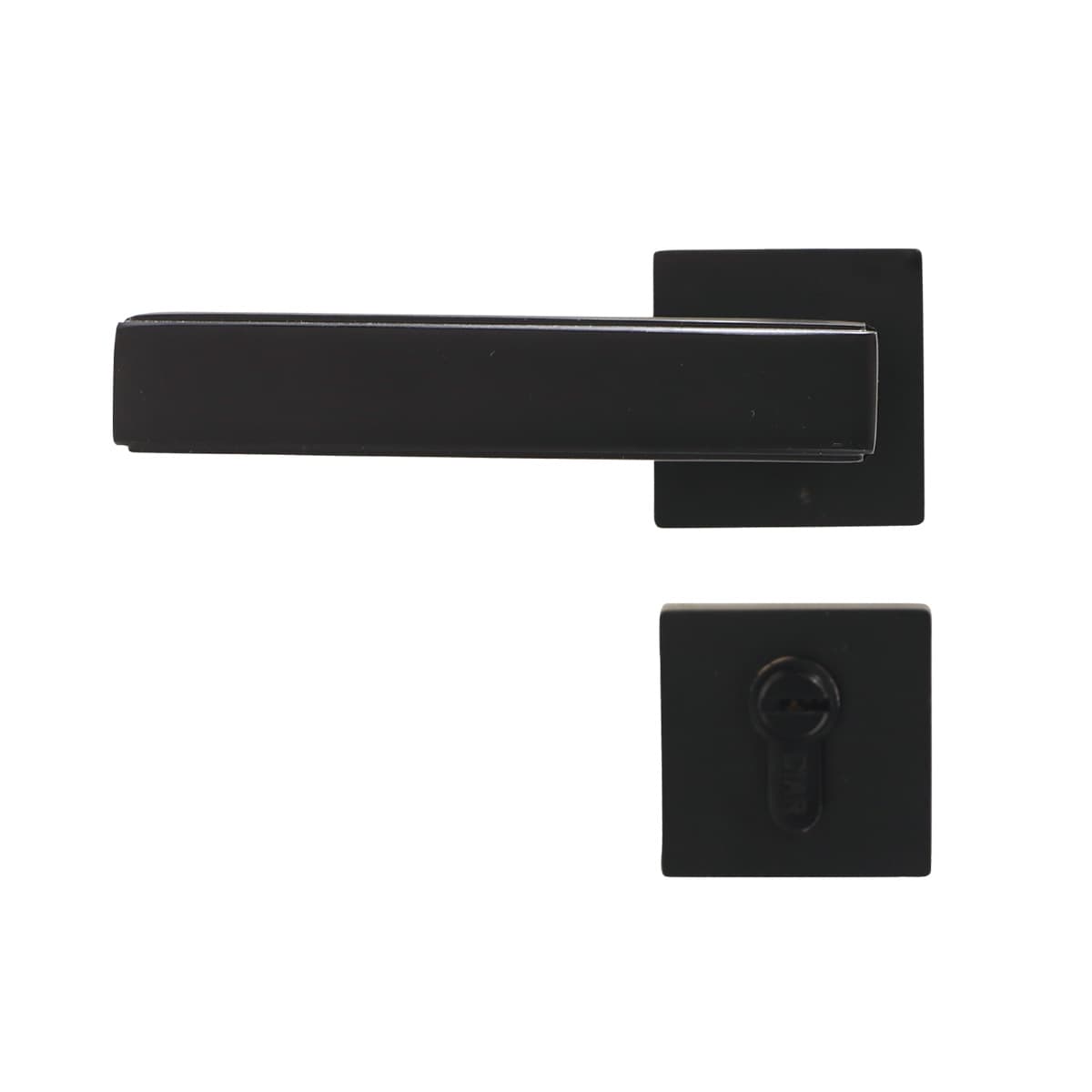 Aluminum Handle With Door Lock Set