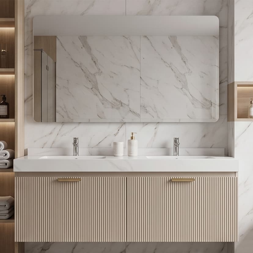 Commercial Bathroom Cabinet 140cm