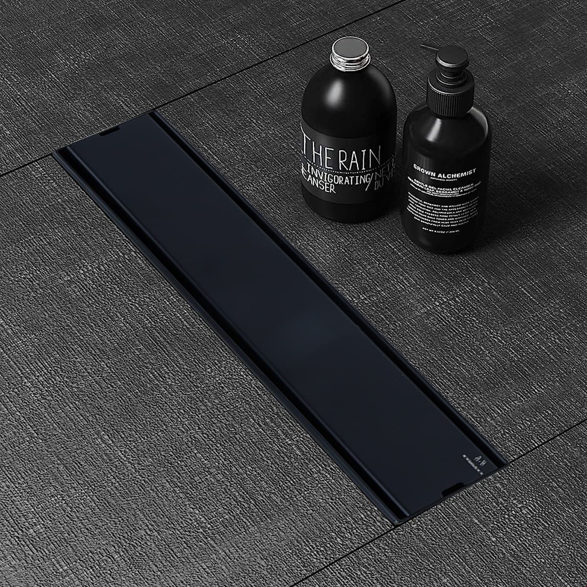 Floor Drainer 400X68Mm Black