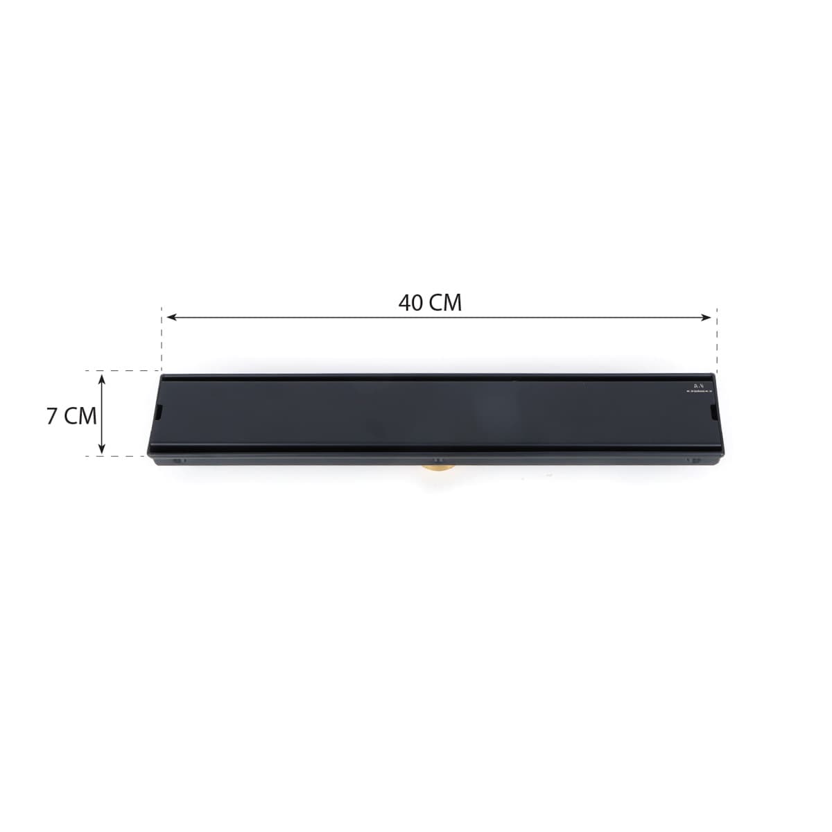 Floor Drainer 400X68Mm Black