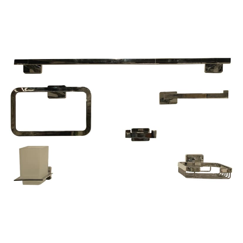Modern Bathroom Accessories Set 6pcs