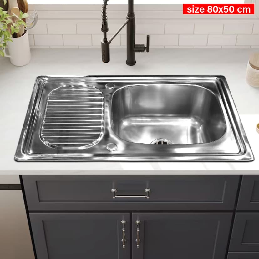 SS Commercial Kitchen Sink 201 LS-8050SA