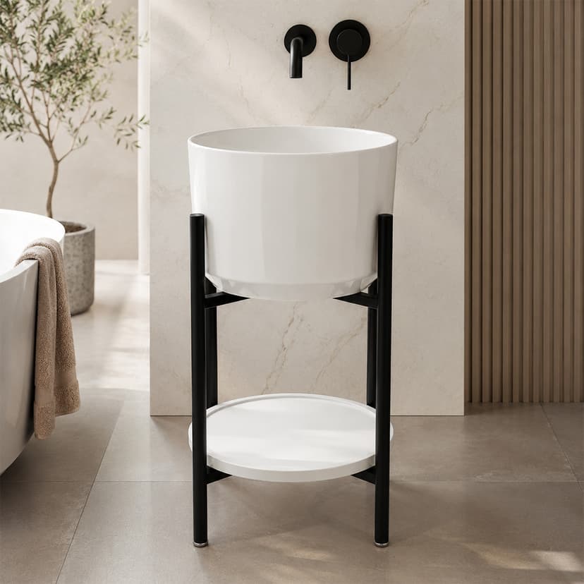 Freestanding Basin 400x400x800mm