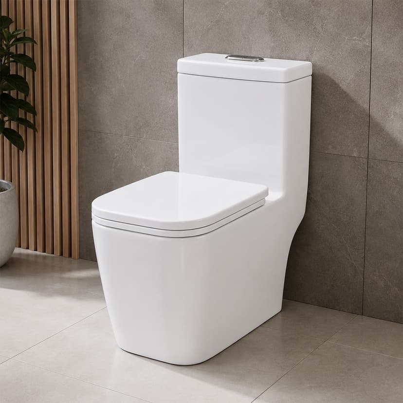 One-Piece Water Closet 690x365x760mm