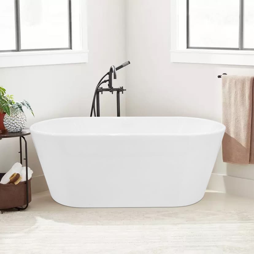Bathtub without Mixer 1600x750x600mm