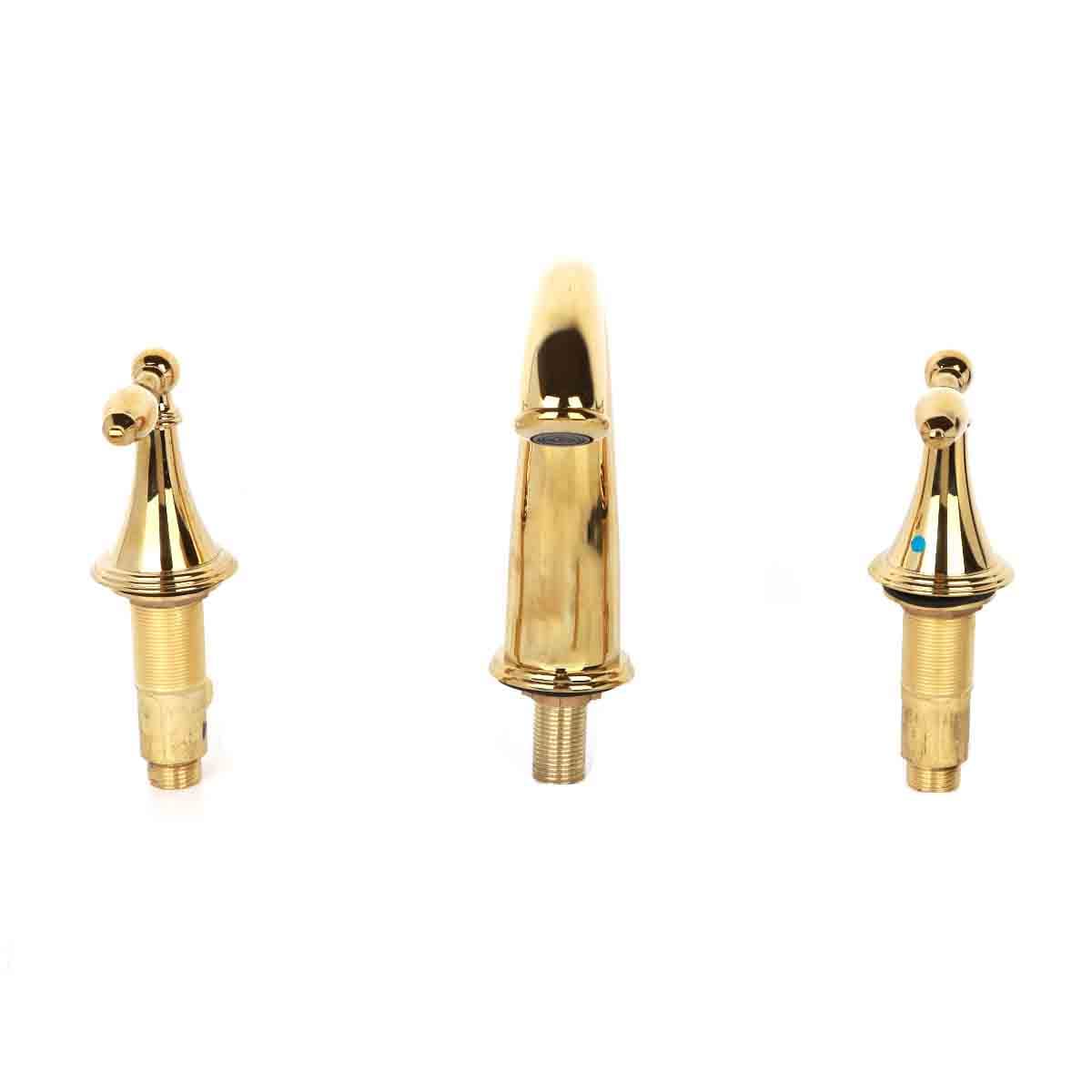 3 Hole- Basin Mixer W/Hose