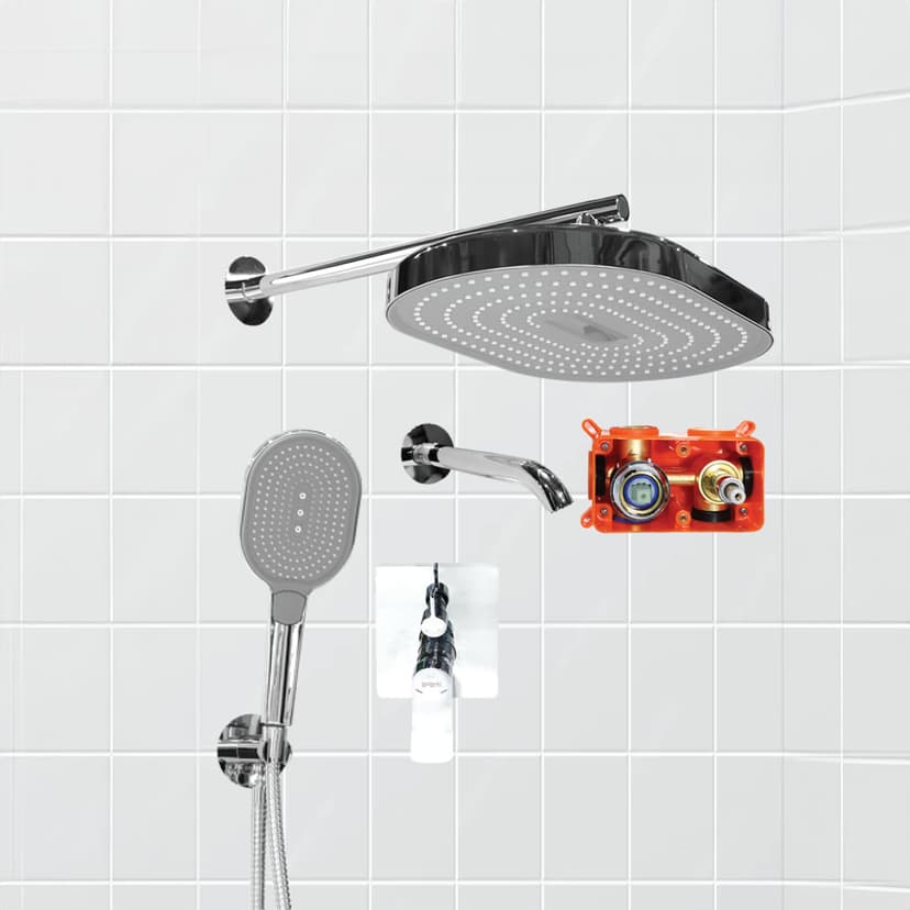 Concealed Shower Column