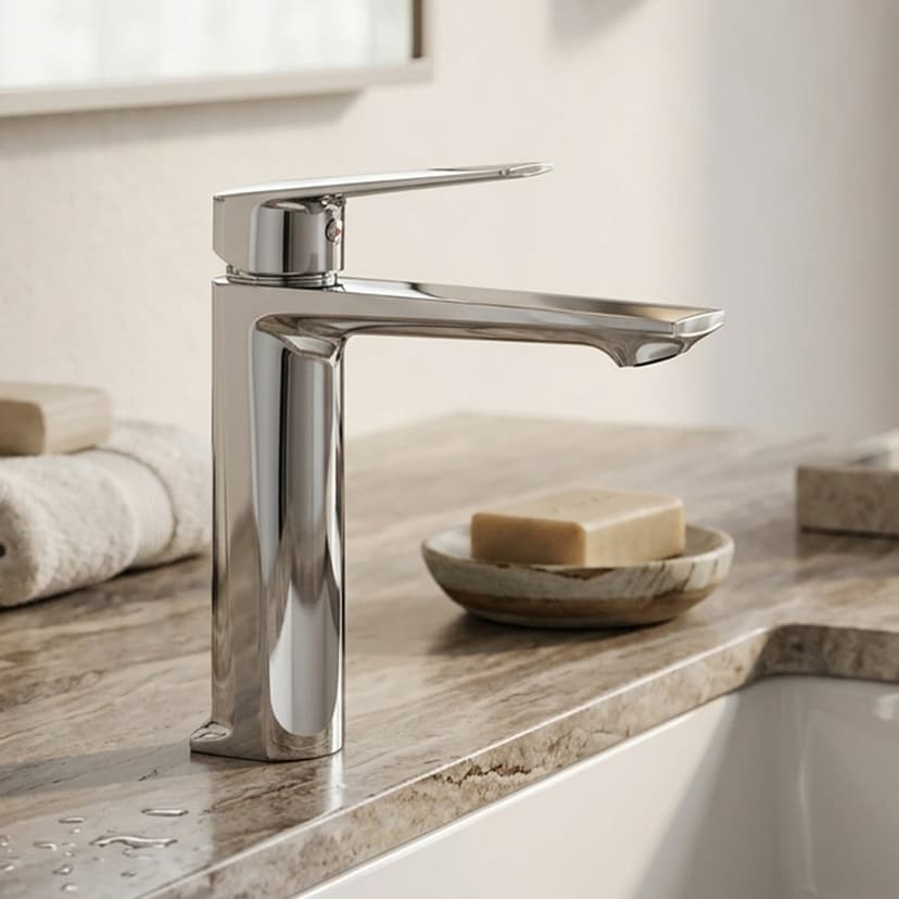 Zinc Basin Mixer