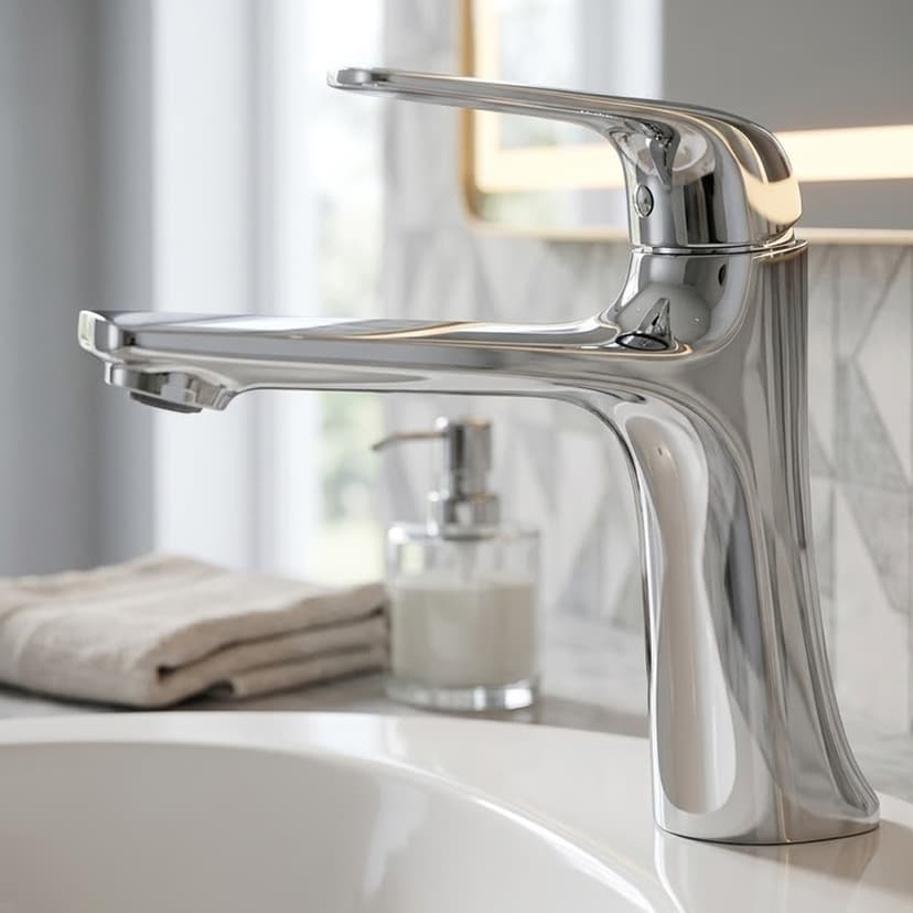 Modern Basin Mixer Chrome