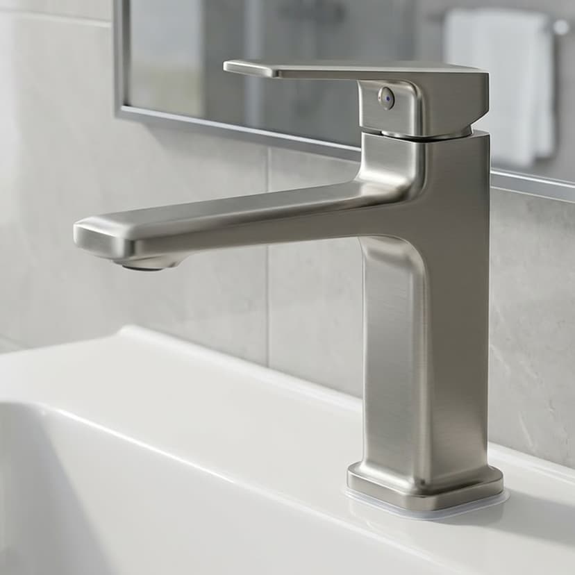 Modern Brass Basin Mixer
