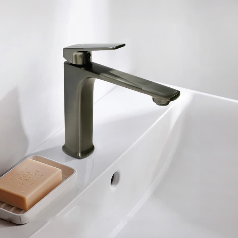 Modern Basin Mixer Brass