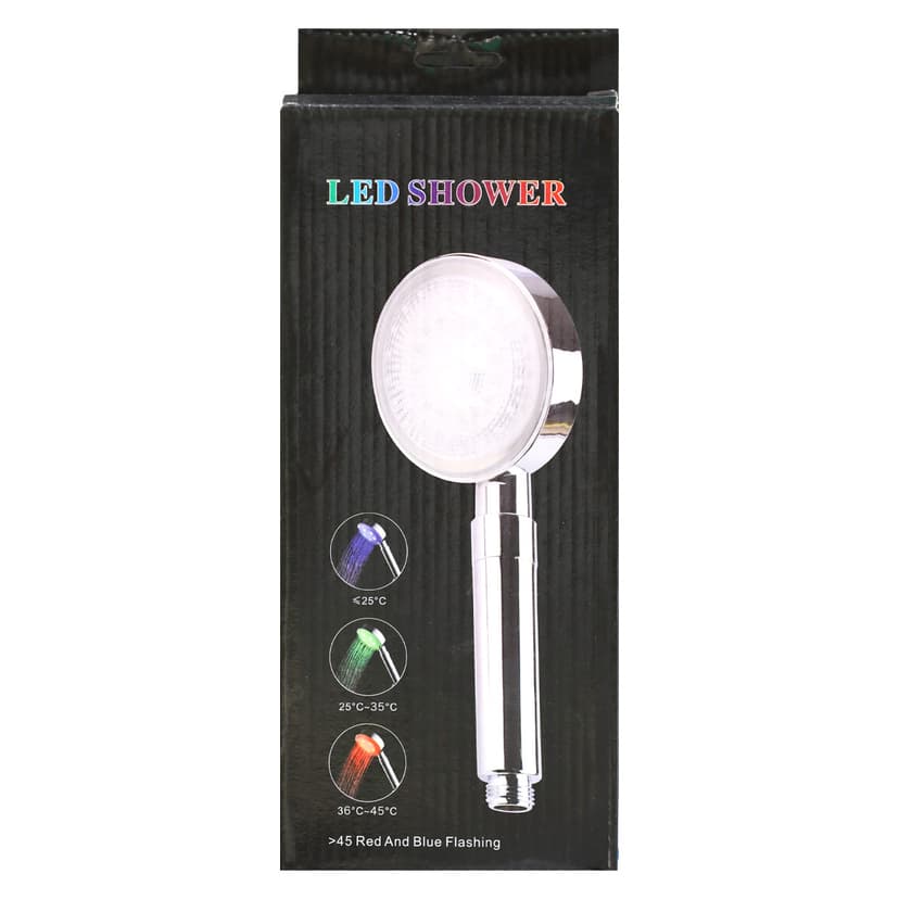 LED Shower Hand Chrome