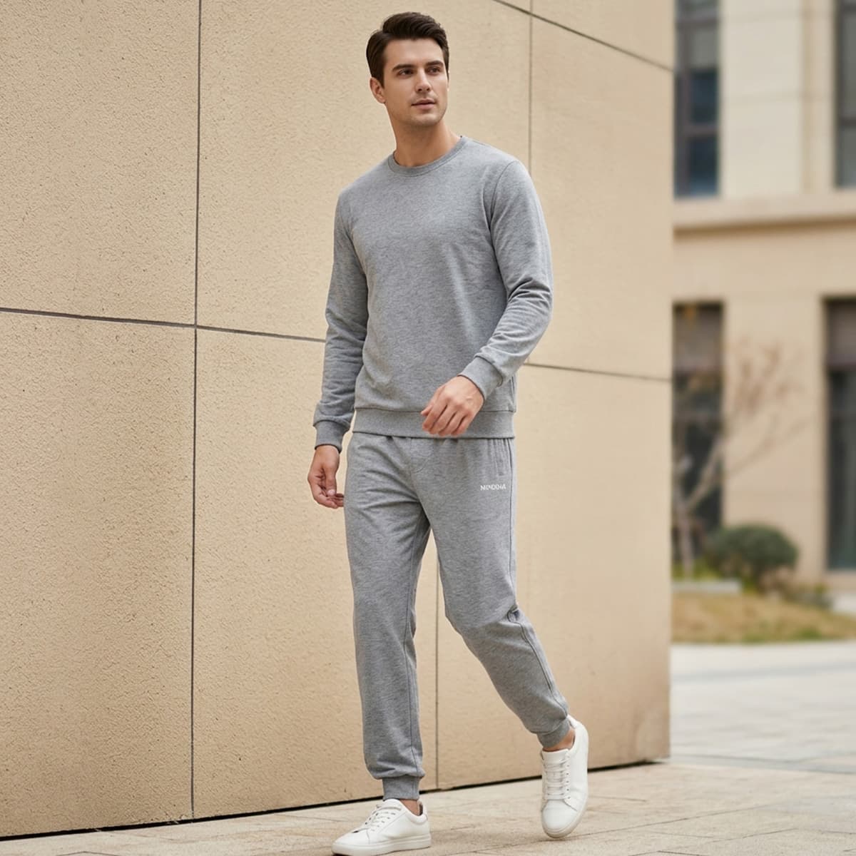 Men Elastic Track Pant