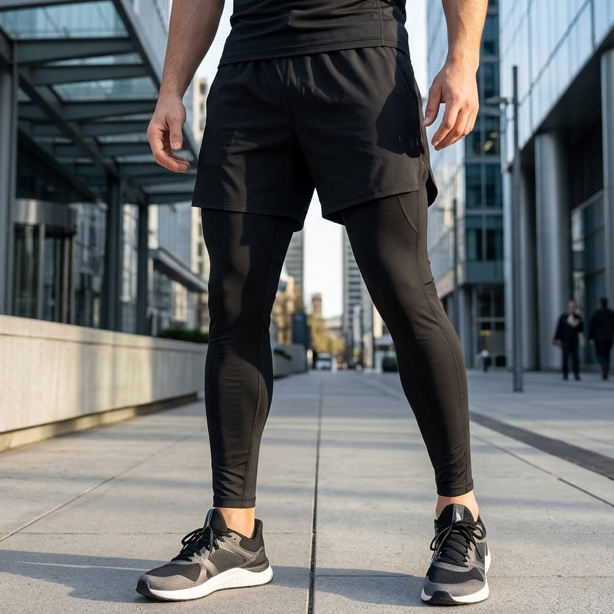 Men Track Pant Open