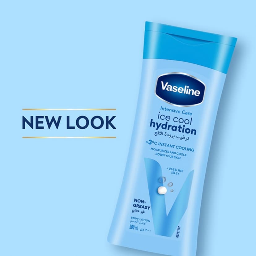 Vaseline Intensive Care Ice Cool Hydration Body Lotion 200ml