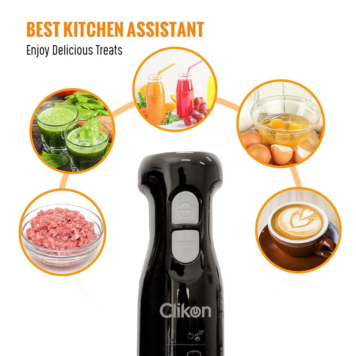Clikon Hand Blender Set 250W - Ck2667