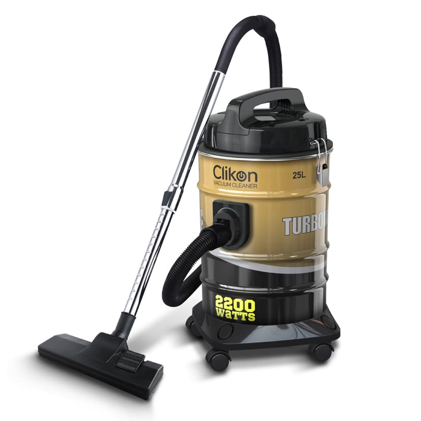 Clikon Drum Vacuum Cleaner 25L 2200W