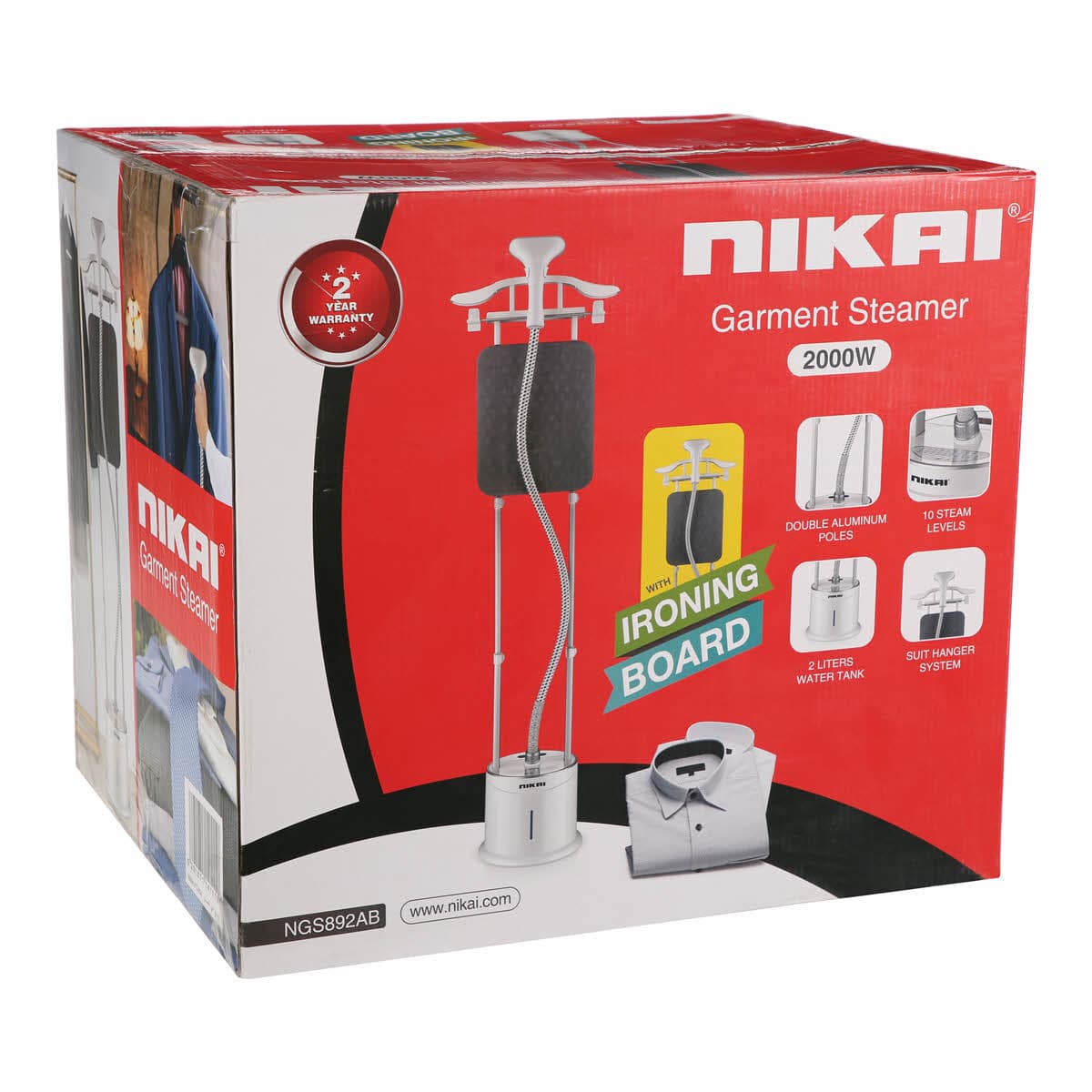 Nikai Garment Steamer W Board