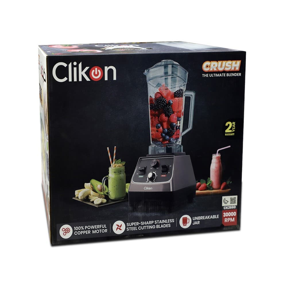 Clikon Commercial Blender1500W-CK2660