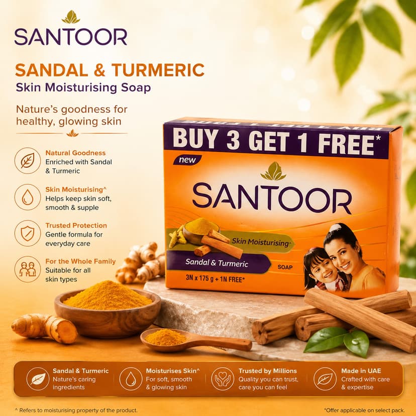 Santoor Soap 175g
