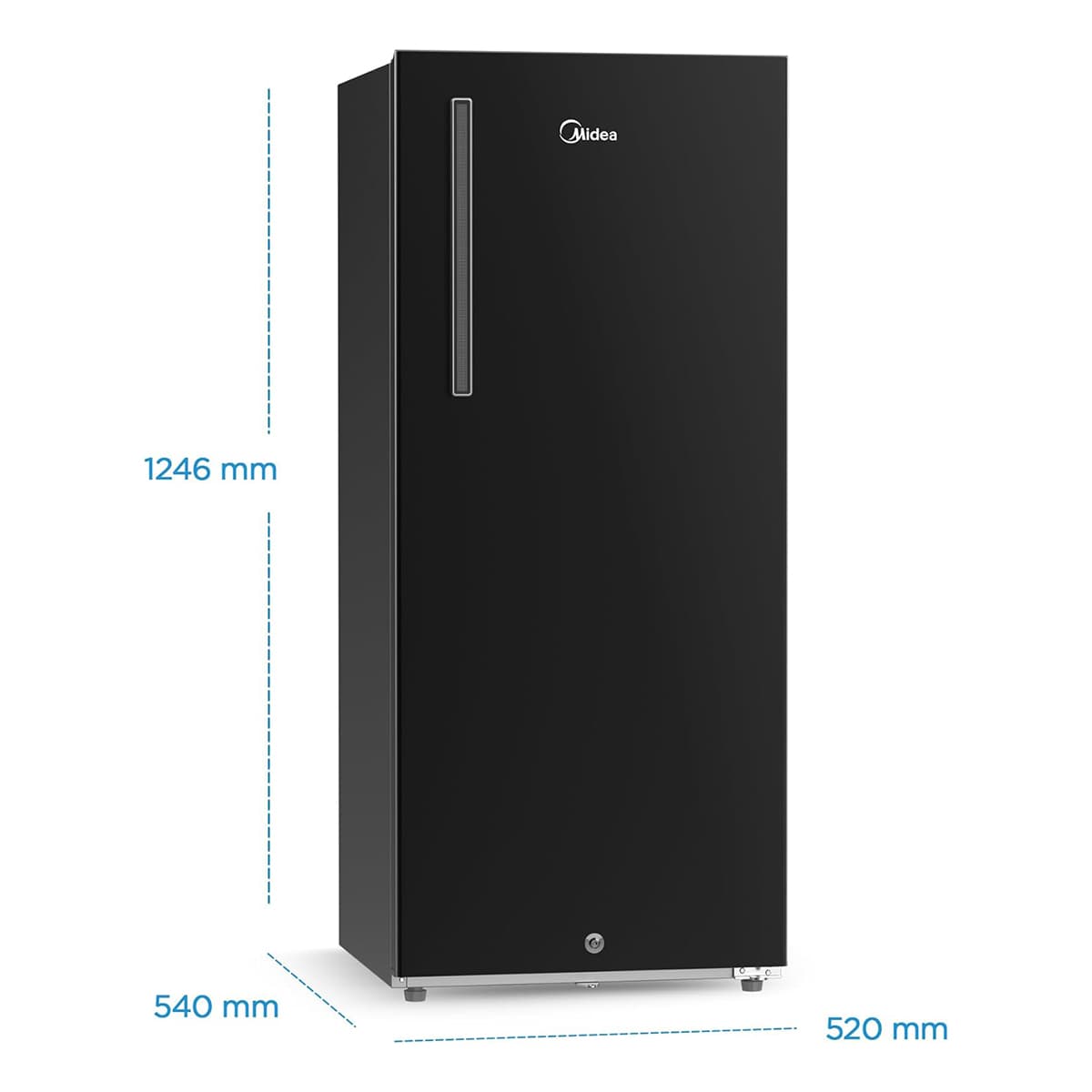 Midea Single Door Refrigerator 390L MDRD268FGE28
