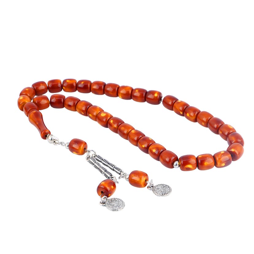 Amber Prayer Beads