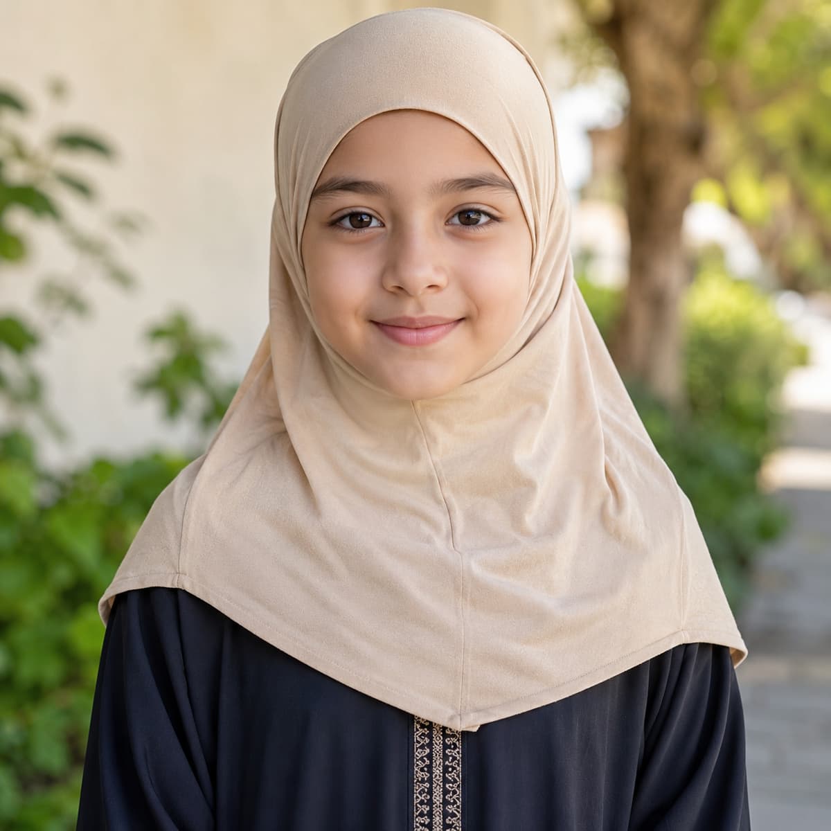 Girls Cotton Hijab