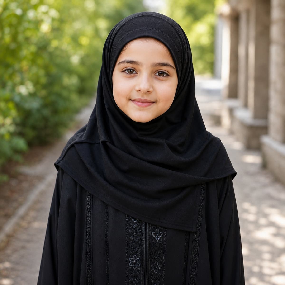 Girls Cotton Hijab