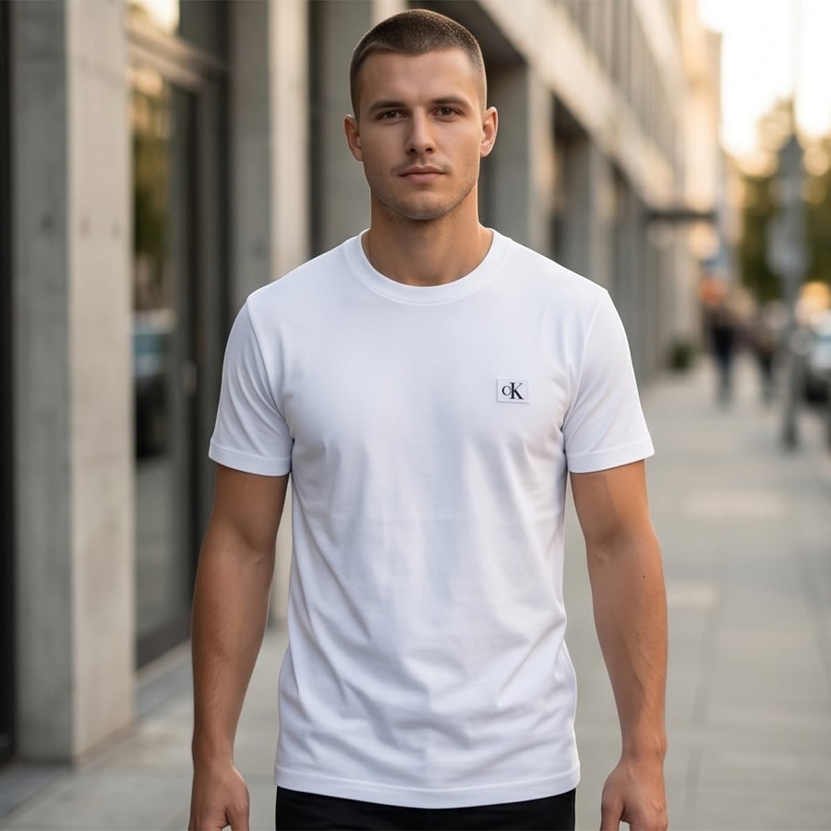 Men Printed Round Neck T-Shirt