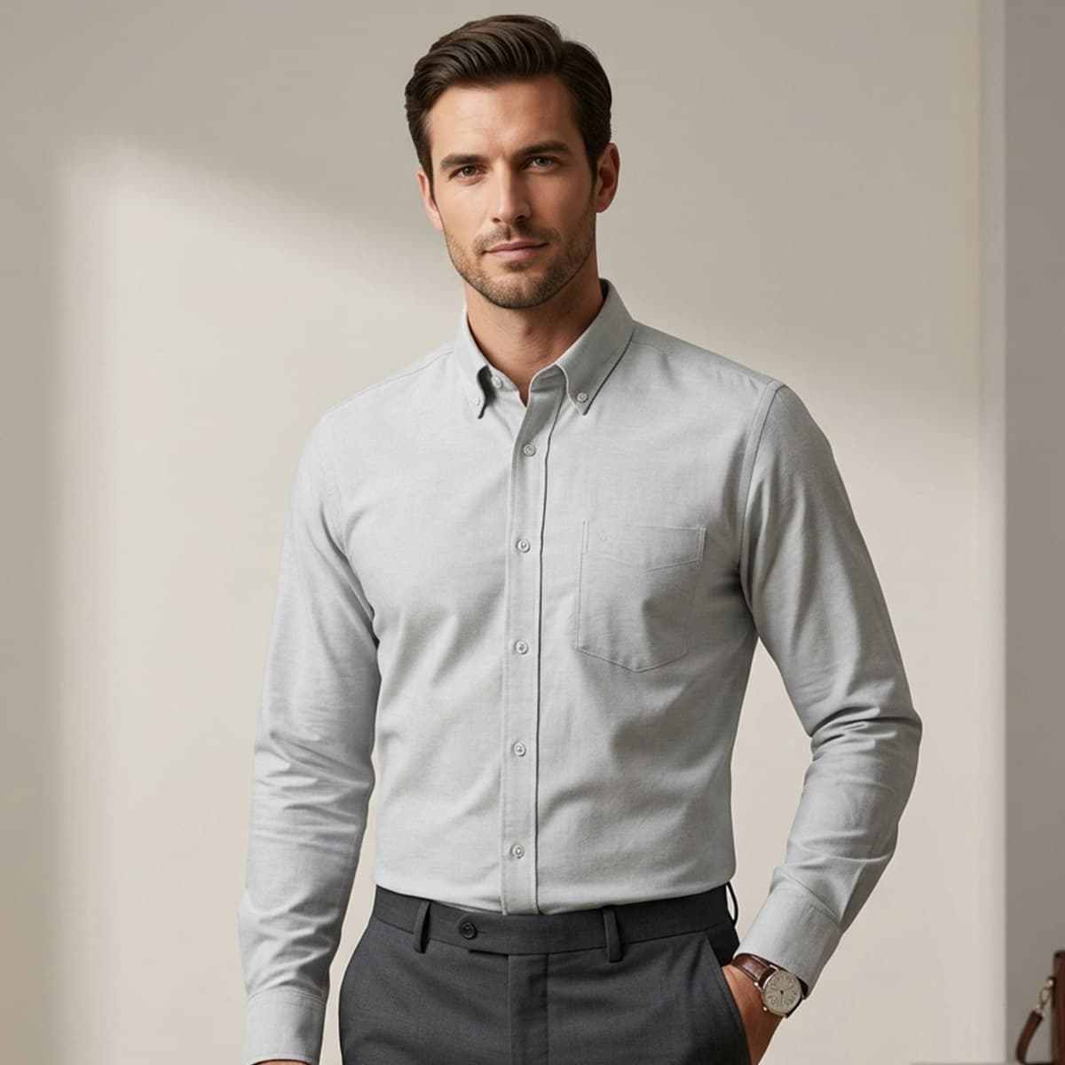Men Printed Formal Shirt