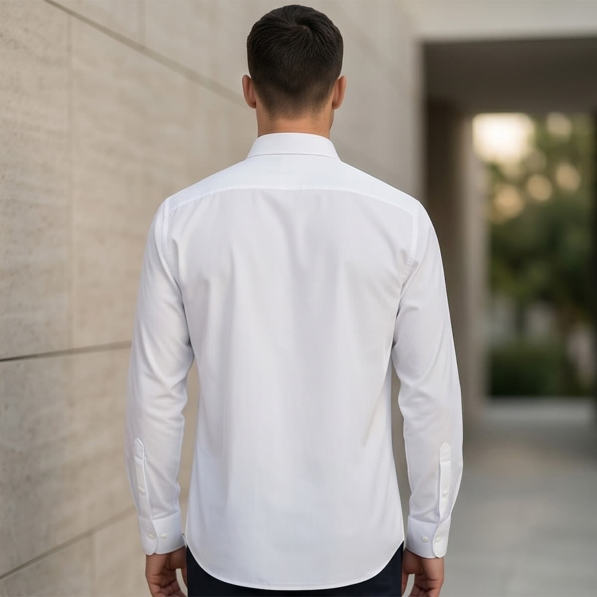 Men Plus Size Formal Shirt