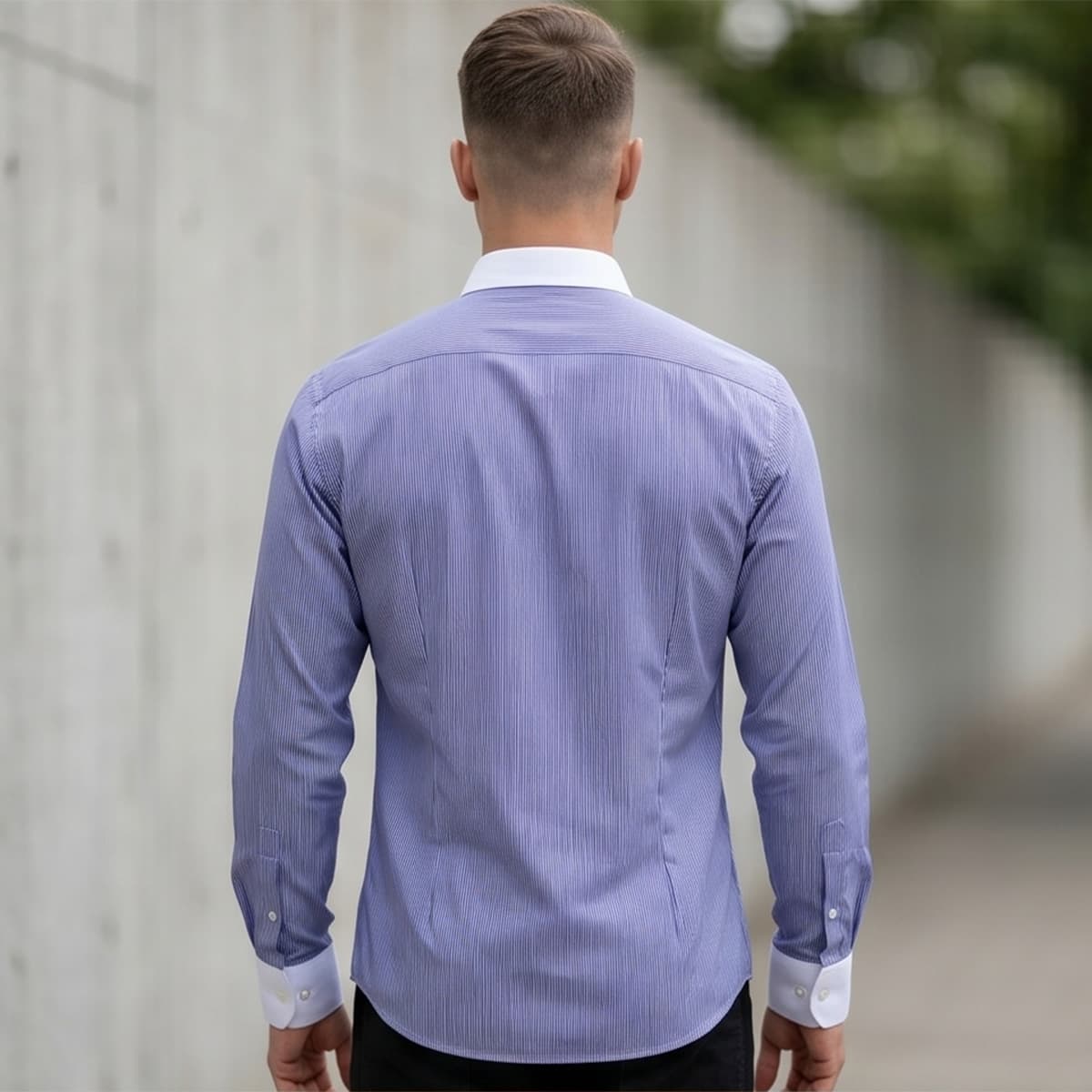 Men Printed Formal Shirt Long Sleeve