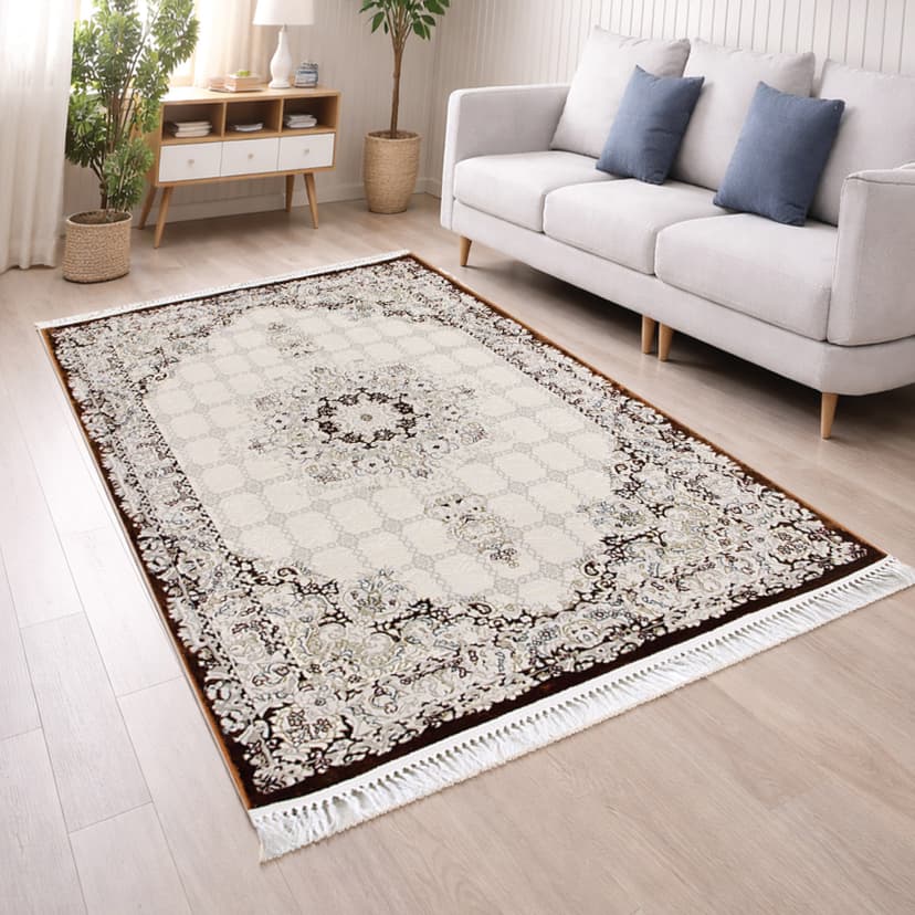 Pasin Rug Cream Copper 300x400