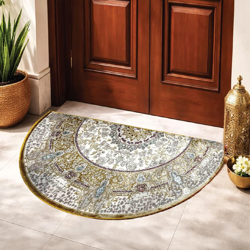 Pasin Cream Gold Carpet 75x150cm