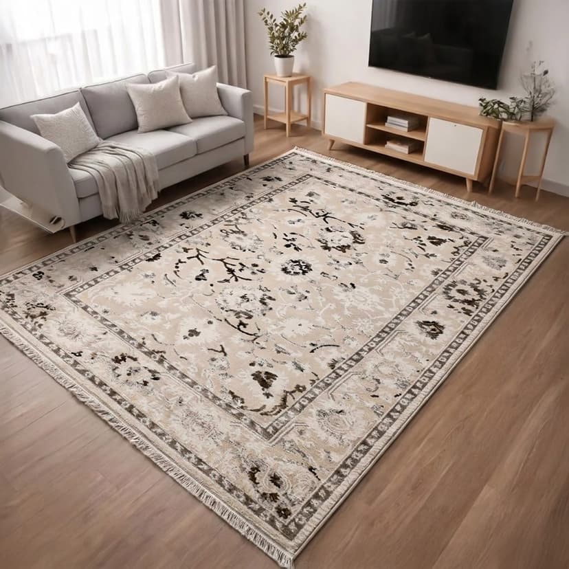 Sedefkar Cream Carpet 60x90cm