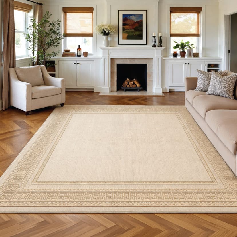 Allora Cream Beige Carpet 300x300cm