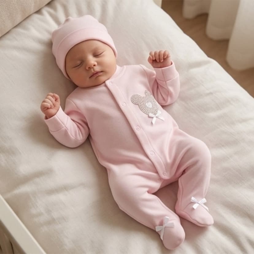 Baby Girls Romper Set