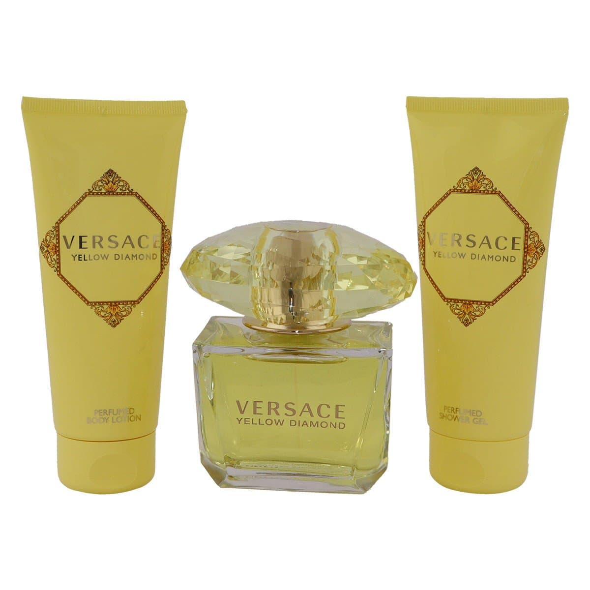 Versace Ladies Yellow Diamond Gift Set Fragrances