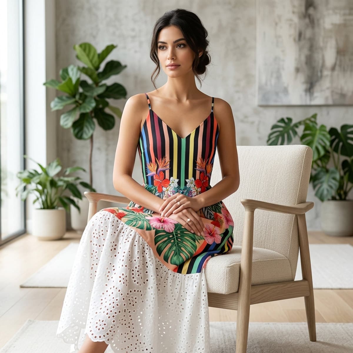 Ladies Sleeveless Dress