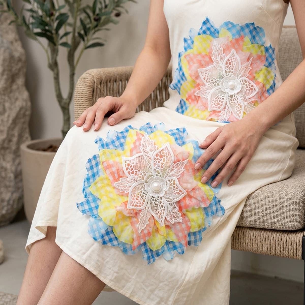 Ladies Sleeveless Dress