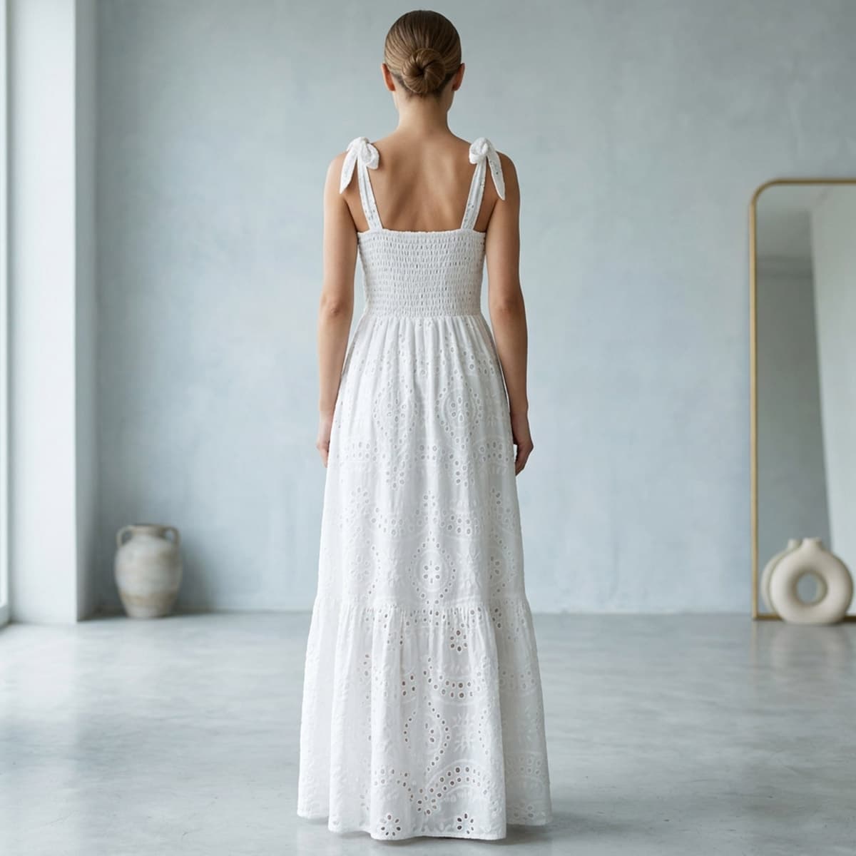 Ladies Casual Long Sleeveless Dress